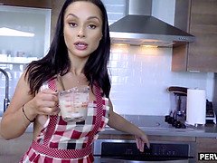 Grosse titten, Reif, Milf, Mutti, Pov, Realität, Schreiend, Stiefmutter