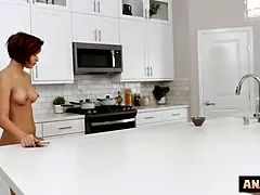 Anal, Morena, Corrida, Estilo perrito, Monstruo, Pequeña, Montar, Tetas