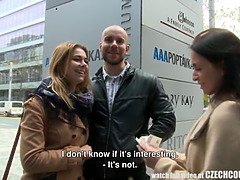 Paar, Tschechisch, Flotter vierer, Hd, Selbstgemacht, Im freien, Öffentlich, Jungendliche (18+)