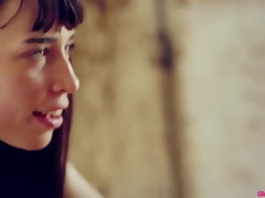 Lieveling, Bruinharig, Schattig, Latijnse vrouw, Klein, Mager, Tiener, Tieten likken