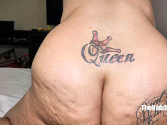 Enormous, dangled, phat ass white girl