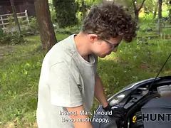 美人, デカチン, ブロンド, 車, 浮気する, Hd, ハメ撮り, ティーン