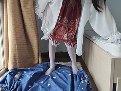 アジア人, デカチン, 中国人, イく瞬間, カワイイ, ゲイ, オナニー