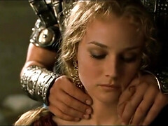 Diane Kruger In Naked, Topless Sex Scene - Troy (2004)