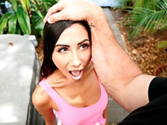 デカ尻, デカチン, デカパイ, フェラチオ, 茶髪の, ラティーナ, アウトドア, ガリガリ