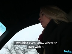 Public Agent (FakeHub): Backseat Sex with Pretty Hitchhiker