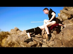 Sadomasochismus, Blasen, Fesselspiele, Pissen, Rau, Dürr, Sklave, Titten