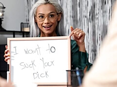 18, デカ尻, デカチン, フェラチオ, バック, オフィス, オマンコ, ティーン