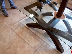 素人, お尻, 浴室, フェラチオ, ラティーナ, オージー, ハメ撮り, 三人