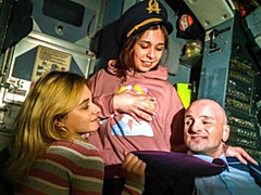 Alexis Wilson and Thea Lun are enjoying dick-riding so much