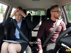 Lick My Twat To Calm Me Down 1 - Fake Driving School