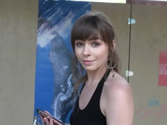 Fingern, Flashen, Freundin, Masturbation, Orgasmus, Höschen, Pov, Abendanzug