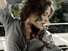 茶髪の, 指いじり, 目瞪口呆, オナニー, 剃毛, 一人, ティーン, オッパイの