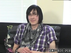 Emo young gay twinks Adorable emo fellow Andy is fresh to