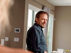 Badkamer, Blond, Reusachtig, Moeder, Kut duiken, Tieten likken