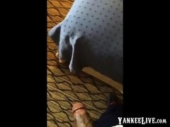 Room service girl sucking dick