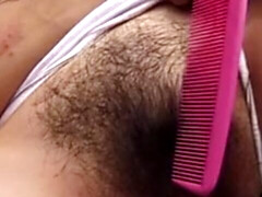 Aziatisch, Sperma shot, Hondjeshouding, Harig, Koreaans, Klein, Strak, Tieten likken