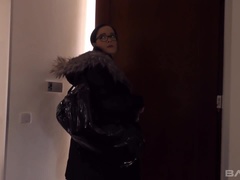 Braunhaarige, Puppe, Brille, Erotischer film