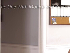 デカ尻, フェラチオ, チン, バック, 自家製, ガリガリ, ティーン, 三人