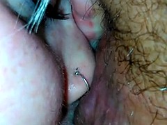 pushing my asshole out and swallowing her nose