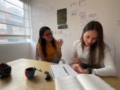 Grote kont, Vrouw, Huisgemaakt, Zoenen, Masturbatie, Naakt, Orgasme, Strak