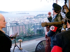 Blasen, Spermaladung, Reif, Orgie, Strümpfe, Flotter dreier, Vintage