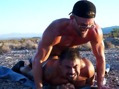 Dessert banging for hot lads Draven Navarro and Ryan Rose