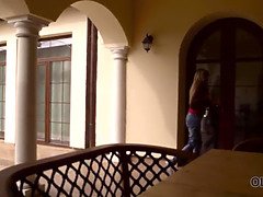 18 ans, Blonde, Sucer une bite, Tchèque, Européenne, Mature, Fils, Adolescente