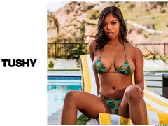 Kont, Grote kont, Pijpbeurt, Zwart, Handbeurt, Interraciaal, Likken, Tiener