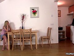 チェコ, お婆さん, レズビアン, オナニー, 熟年, 母, ティーン