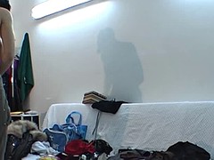 Leie, Braunhaarige, Handjob