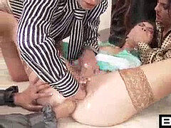 茶髪の, コンピレーション, フランス人, 淫乱熟女, 小柄