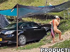 Verga grande, Tetas grandes, Pareja, Abierta, Sexo duro, Latina, Maduro, Fiesta