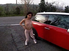 フェラチオ, 茶髪の, イく瞬間, チン, Hd, 公共, のぞき