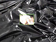 Schlafzimmer, Schwarz, Blondine, Braunhaarige, Besamung, Spermaladung, Handjob, Muschi