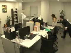 アジア人, フェラチオ, イく瞬間, ディルド, グループ, オフィス, パーティ, ストッキング