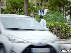 A hot Mercedes gets horny Angelika Grays juicy for cock