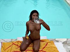 Tetas grandes, Grupo, Grupo, Interracial, Latina, Tetas