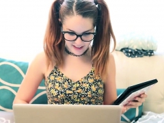 Masturbación, Bragas, Solo, Adolescente, Camara web