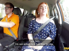 Mooie dikke vrouwen, Pijpbeurt, Mollig, Diep in de keel, Dik, Twee staartjes, Roodharige vrouw, Tieten likken