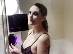 Cul, Derrière les coulisses, Sucer une bite, Éjaculation interne, En levrette, Hard, Mature, Pov