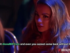 Raunchy bimbos emotional 4some sex video