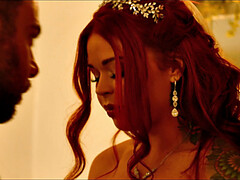 Спальня, Блондинки, Собачьи, Межрасовый секс, Лизание, Пирсинг, Киски, Тату