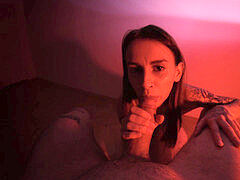 Amateur, Verga grande, Mamada, Pareja, Semen en la boca, Corridas, Masturbación