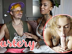 Grote kont, Grote mammen, Pijpbeurt, Bruinharig, Stel, Hd, Huisgemaakt, Gezichtspunt