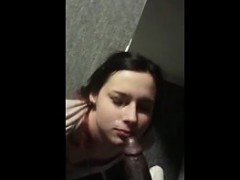 Любители, Минет, Брюнетки, Семяизвержение, Сперма на лице, Межрасовый секс, От первого лица