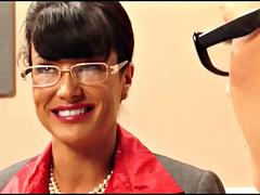 Lisa Ann teasing her coworkers hairy cunt: Licking, Big Tits  Hardcore Porn