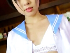 Amateur, Asiatique, Brunette brune, Fétiche, Japonaise, Adolescente, Nénés