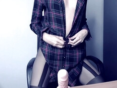 フェラチオ, ディルド, フランス人, Hd, ヒール, 入門, 淫乱熟女, おもちゃ