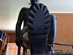 緊縛, 女装男装, 足, ゲイ, ヒール, ゴム, レザー, 一人